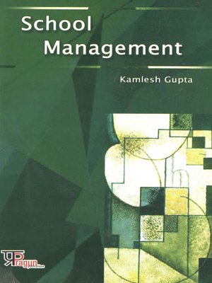 cover image of School Management